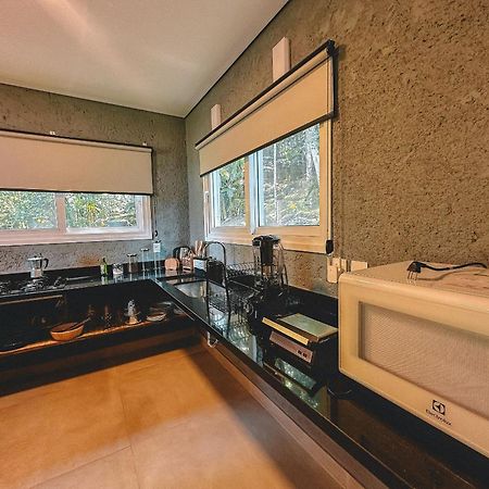 Casa De Vidro Alto Padrao - Hospedar Com Proposito Villa Florianópolis Exteriör bild